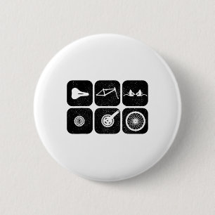 Badge Rond 5 Cm Pièces de vélo Vélo de montagne Cyclisme Mtb Cycli