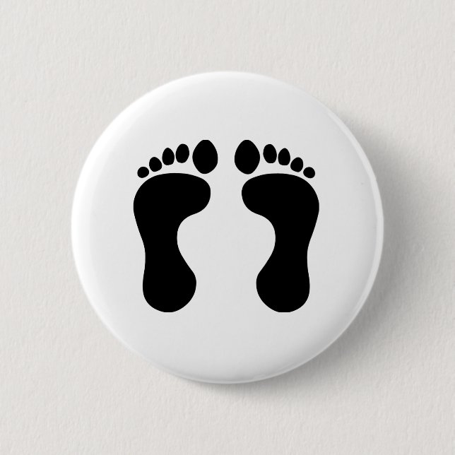 Badge Rond 5 Cm pieds (Devant)