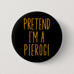 Badge Rond 5 Cm Pierogi Polska Pologne Drôle Nourriture Dumpling H