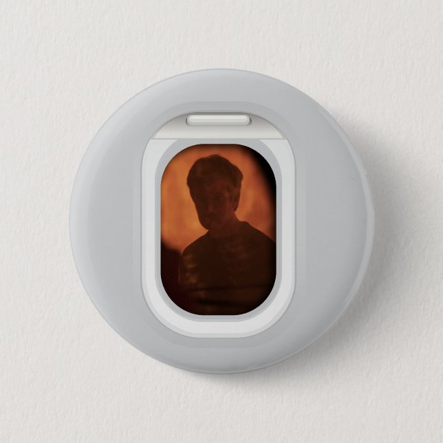 Badge Rond 5 Cm Pilote du Miracle sur le Mojave (Devant)