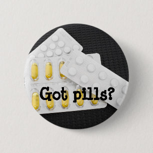 Badge Rond 5 Cm Pilules