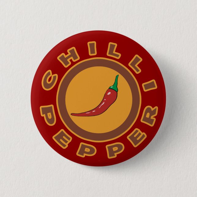 Badge Rond 5 Cm piment. épices (Devant)