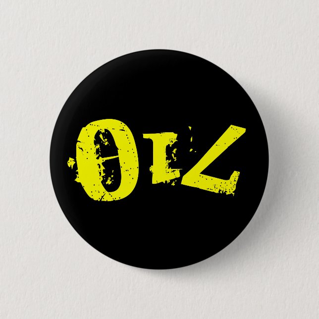 Badge Rond 5 Cm Pin ! 710/OIL (Devant)