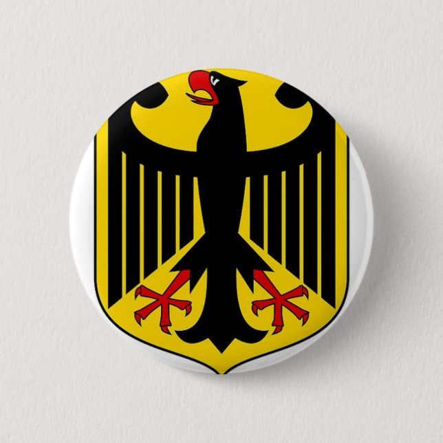 Badge Rond 5 Cm Pin allemand de fierté (Devant)