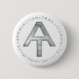 Badge Rond 5 Cm Pin appalachien de traînée