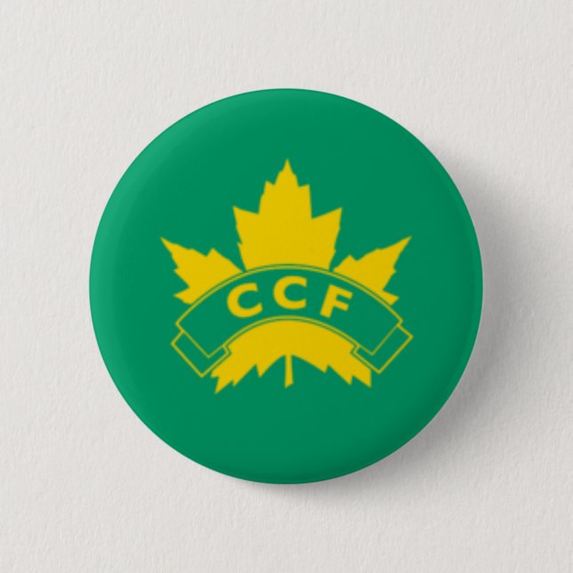 Badge Rond 5 Cm Pin classique de CCF (Devant)