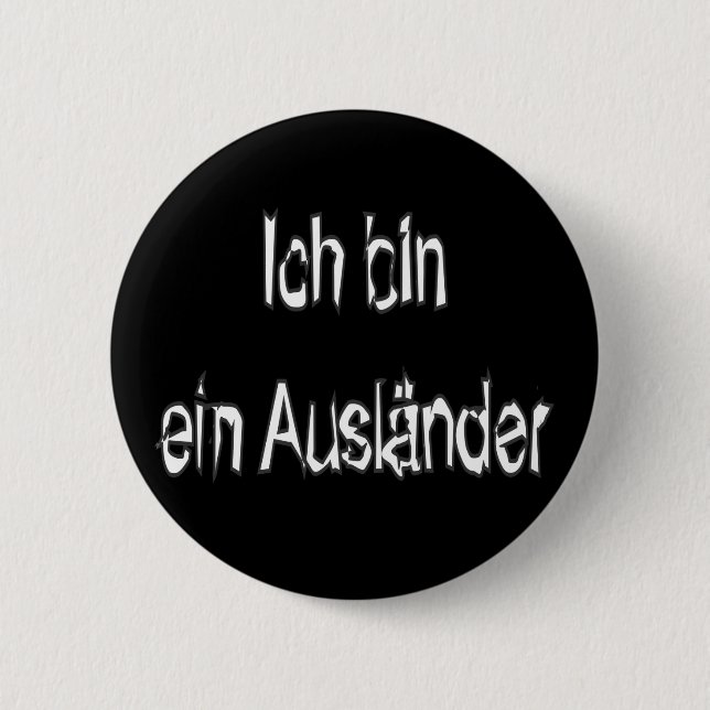 Badge Rond 5 Cm Pin d'Auslander (Devant)