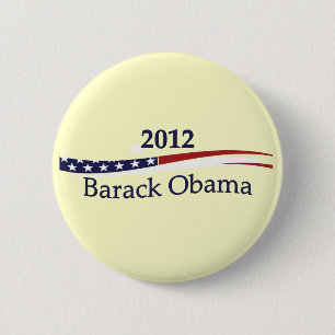 Badge Rond 5 Cm Pin de Barack Obama/bouton