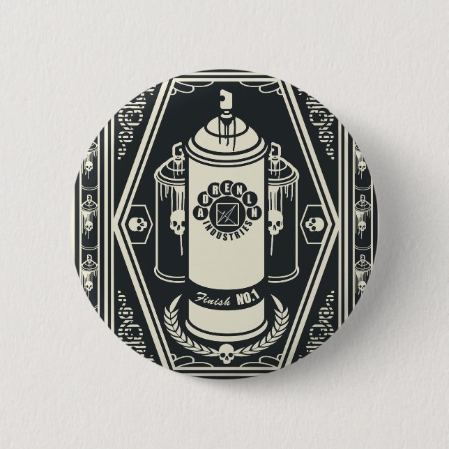 Badge Rond 5 Cm Pin de boîte de jet (Devant)