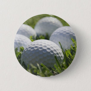 Badge Rond 5 Cm Pin de boules de golf