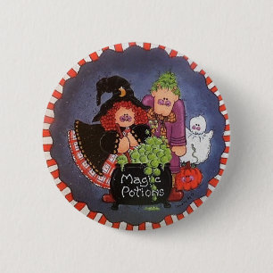 Badge Rond 5 Cm Pin de bouton de breuvages magiques magiques