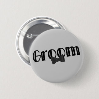 Badge Rond 5 Cm Pin de bouton de noce de marié