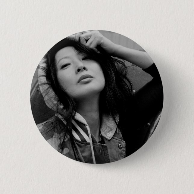 BADGE ROND 5 CM PIN DE BOUTON DE TATIANA ROHE (Devant)