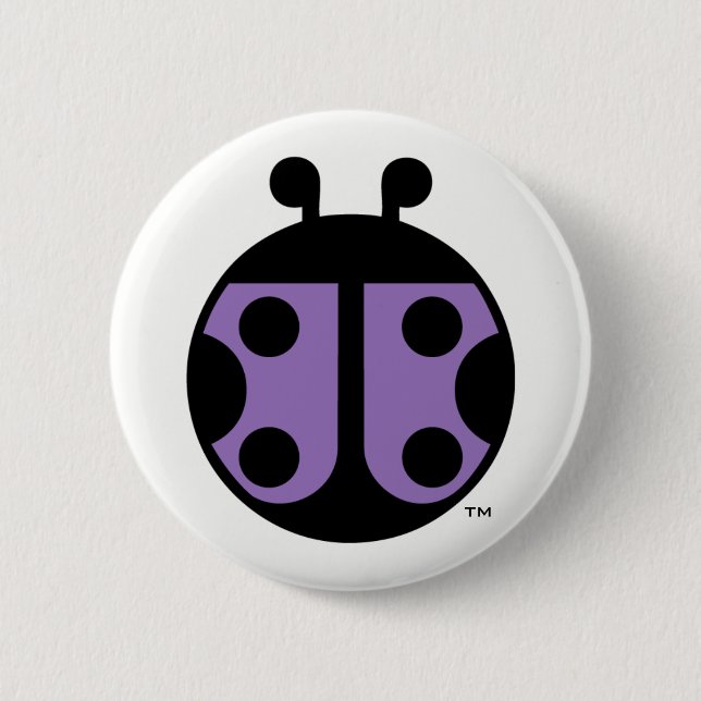 Badge Rond 5 Cm Pin de cercle de coccinelle de PCDH19 Alliance (Devant)