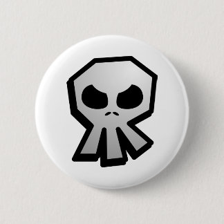 Badge Rond 5 Cm Pin de crâne
