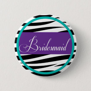 Badge Rond 5 Cm Pin de demoiselle d'honneur