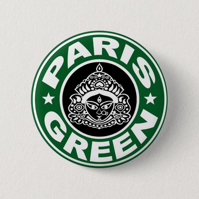 Badge Rond 5 Cm Pin de Durga (Devant)