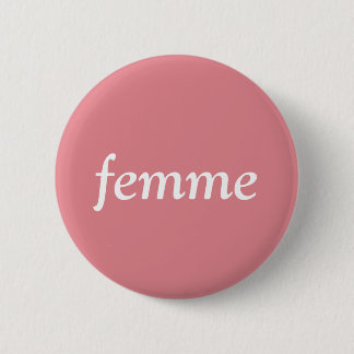 Badge Rond 5 Cm Pin de Femme