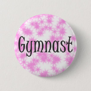Badge Rond 5 Cm Pin de gymnaste