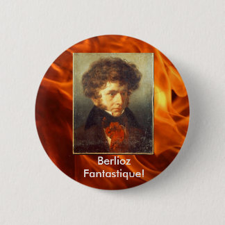 Badge Rond 5 Cm Pin de Hector Berlioz