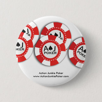Badge Rond 5 Cm Pin de jeton de poker