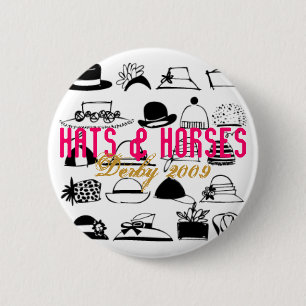 Badge Rond 5 Cm Pin de Kentucky Derby 09