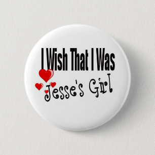 Badge Rond 5 Cm Pin de la fille de Jesse