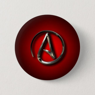 Badge Rond 5 Cm Pin de l'athée "A"