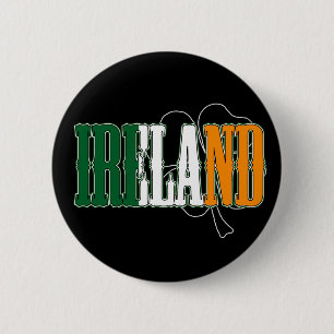 Badge Rond 5 Cm Pin de l'Irlande