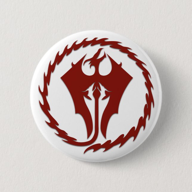 Badge Rond 5 Cm Pin de logo de HoZ (Devant)