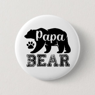 BADGE ROND 5 CM PIN DE L'OURS DE PAPA