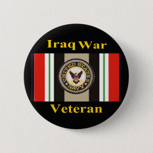 Badge Rond 5 Cm Pin de "marine" de combattant d'Irak