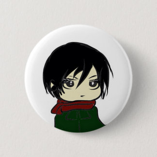 Badge Rond 5 Cm Pin de Mikasa Ackerman
