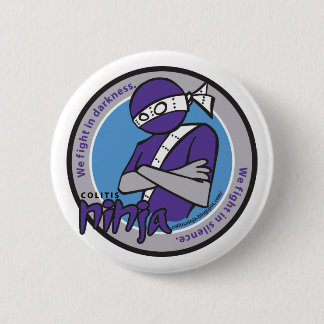 Badge Rond 5 Cm Pin de Ninja de colite