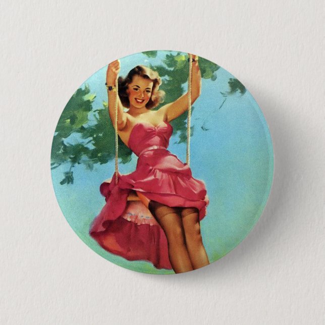 Badge Rond 5 Cm Pin de oscillation (Devant)