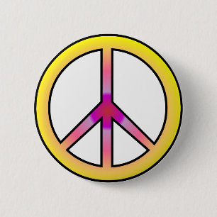 Badge Rond 5 Cm Pin de paix