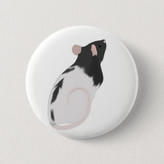 Badge Rond 5 Cm Pin de rat