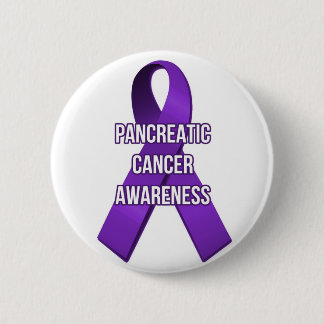 Badge Rond 5 Cm Pin de ruban de conscience de Cancer pancréatique