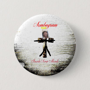 Badge Rond 5 Cm Pin de Sembagram