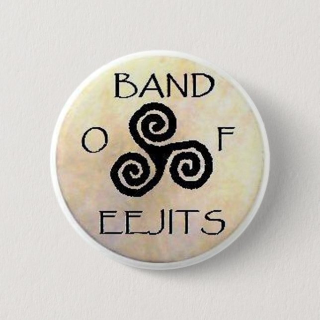 Badge Rond 5 Cm Pin d'Eejit (Devant)
