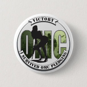 Badge Rond 5 Cm Pin d'engagement d'OMC