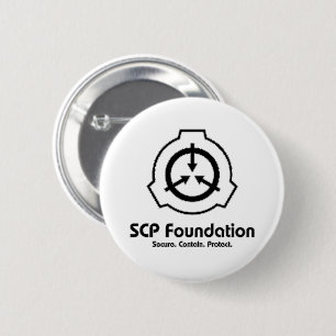 Badge Rond 5 Cm pin Fondation SCP