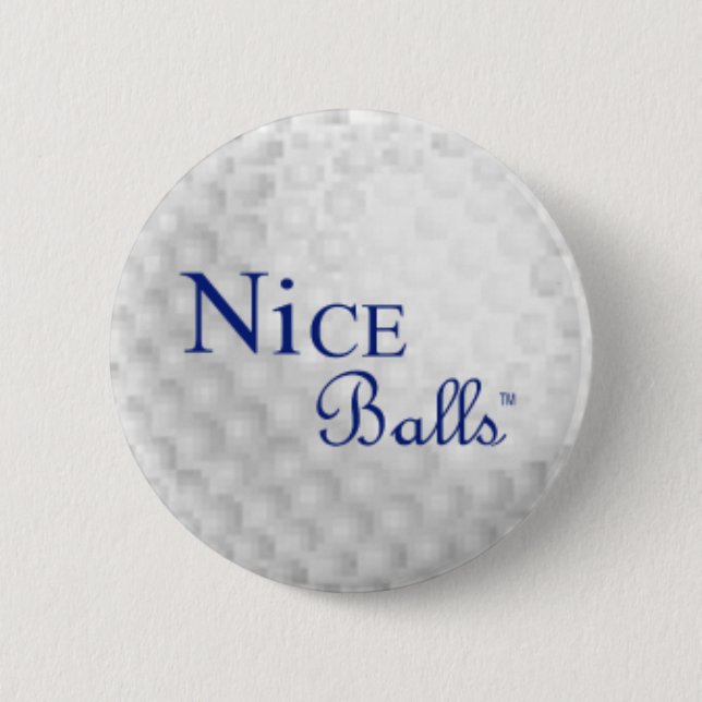 Badge Rond 5 Cm Pin gentil de boules (Devant)