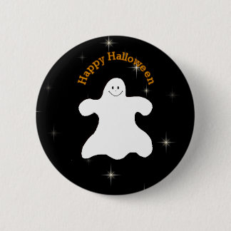 Badge Rond 5 Cm Pin heureux de fantôme de Halloween