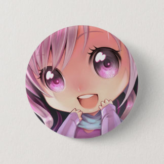 Badge Rond 5 Cm Pin Kawaii Lilac