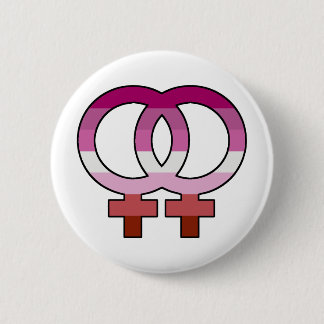 Badge Rond 5 Cm Pin lesbien de bouton de symbole de Vénus de
