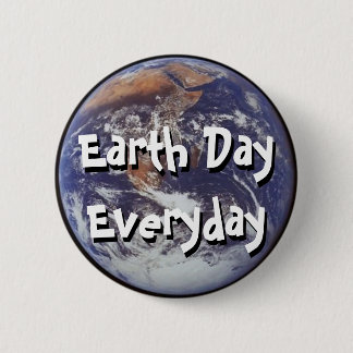Badge Rond 5 Cm Pin quotidien de jour de la terre