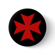 pin rouge croix maltaise #2
