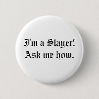Pin saki chamois de citation de tueur