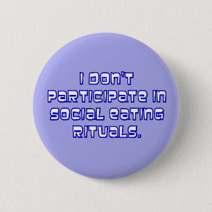 Badge Rond 5 Cm Pin social de levée de consommation